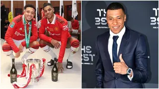 Kylian Mbappe sends lovely message to Jadon Sancho amid links to Man United