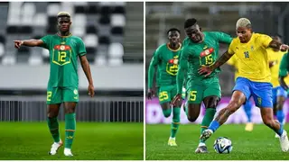 Mario Lemina Left Impressed By Barcelona Teen Mikayil Faye's Display Versus Gabon After Senegal Game