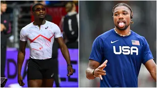 Noah Lyles, Fred Kerley exchange words ahead of 100m showdown in Budapest