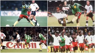 Footage of Roger Milla's Sensational Display Against England at the 1990 World Cup Emerges