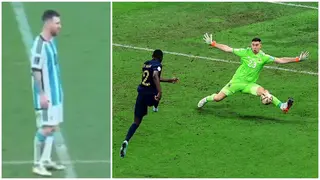 Unseen video reveals Messi's reaction to Emi Martinez save on Kolo Muani