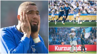 Tearful KP Boateng Left Emotional As Hertha Berlin Suffer Relegation