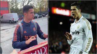 Cristiano Ronaldo hilariously channels 2012 self after meeting overexcited fans