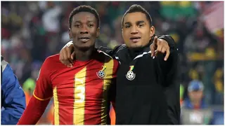 Asamoah Gyan Praises Former Black Stars Teammate Born in Europe For Giving His All to Ghana
