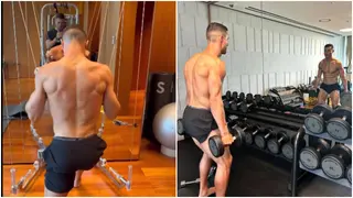 Cristiano Ronaldo wows fans with ripped body ahead of his 39th birthday