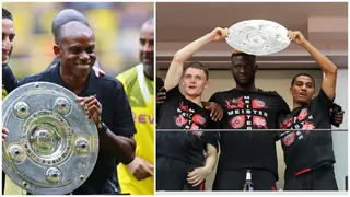 Sunday Oliseh Congratulates Victor Boniface As Bayer Leverkusen Clinches Maiden Bundesliga Title