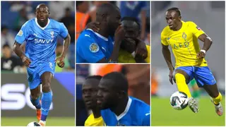 Watch Sadio Mane and Kalidou Koulibaly share heartwarming moment before Arab Cup final
