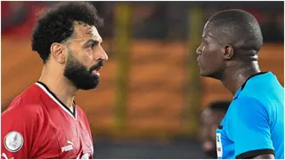 AFCON 2023: Mohamed Salah Involved in Heated Exchange with Referee Over Penalty Call