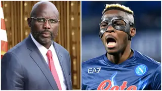 President Weah of Liberia Speaks About Osimhen After Netting a Brace Against Sierra Leone