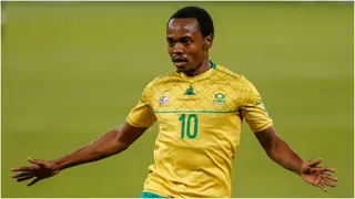 AFCON 2023: Percy Tau Discloses Bafana Bafana Ambition Heading to the Tournament