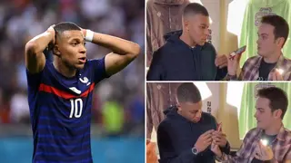 When Kylian Mbappe Was Visibly Stunned by Magic Trick; Video