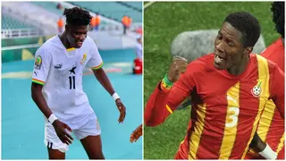 AFCON U23: Ghana Legend Asamoah Gyan Hails Emmanuel Yeboah, Tips Forward for Success