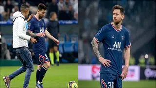 Lionel Messi Chased by Pitch Invader While on The Attack During Marseille vs PSG Clash