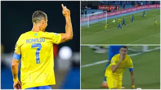 Video: Ronaldo Comes to the Rescue of Nine Man Al Nassr after Scoring Late in Arab Cup Final