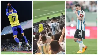 Al Nassr fan trolls Argentina fans with Cristiano Ronaldo celebrations