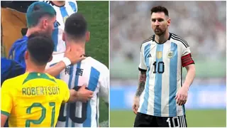 Lionel Messi snubs Man City's youngster's request for jersey after friendly match, video