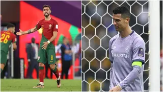 Bruno Fernandes publicly differs with Cristiano Ronaldo on Portugal manager