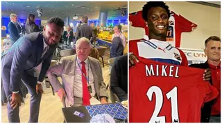 Mikel Obi Opens Up After Meeting Former Manchester United Manager Alex Ferguson