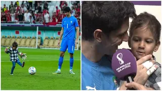 World Cup 2022: Bounou’s Son Thought Microphone Was Ice Cream, Video