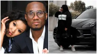 Teko Modise’s Wife Rocking December in Style With Flashy Car and Elegantly Sporty Threads