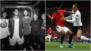 Marcus Rashford Puts Rivalry Aside, Hangs Out With Van Dijk, De Bruyne Ahead of New Season