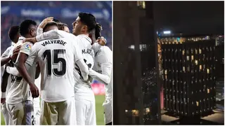 Champions League: Liverpool Fans Set Off Fireworks Outside Real Madrid’s Team Hotel at Night