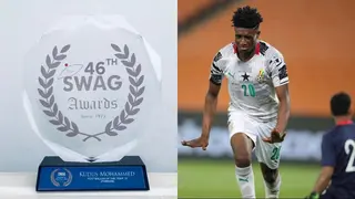 Mohammed Kudus named Ghana's Foreign Player of the Year at SWAG awards