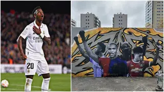 Barcelona Legend Eto'o Shows Real Madrid Star Vinicius Jr Support in Fight Against Racism