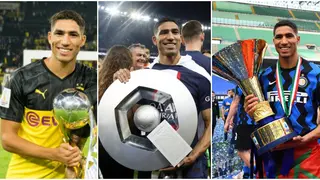Achraf Hakimi: Inside the Rich Trophy Cabinet of Morocco Star after Ligue 1 Triumph With PSG