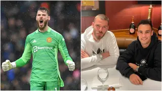 David de Gea spotted with new Man United signing after returning to Manchester
