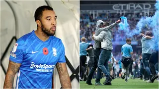 Former Premier League striker calls on stern action against pitch invasions 'before someone gets stabbed'
