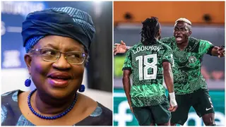 "Best of luck": Okonjo Iweala sends support to Super Eagles before Bafana Bafana clash