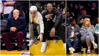 Photos: Jack Nicholson, Dr. Dre among celebrities who watched Game 6 between Lakers and Grizzlies