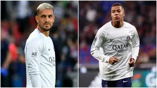 Leandro Paredes reveals he had no relationship with Kylian Mbappe while at PSG