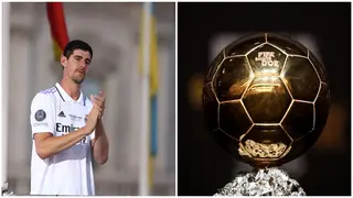 Thibaut Courtois rates his chances of winning Ballon d'Or after Champions League final heroics