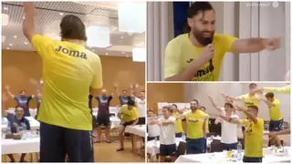 Villarreal Dressing Room Erupts As New Signing Performs Initiation Song, Video