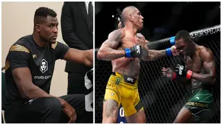 UFC heavyweight champion reacts to Israel Adesanya's brutal knockout by Alex Pereira
