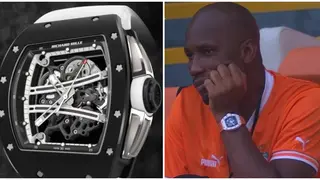 Didier Drogba's $135,000 Wrist Watch Steals Show During Moment of Despair at AFCON