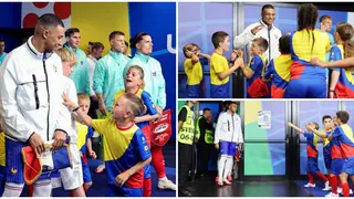 Kylian Mbappe Shares Heartwarming Moment With Mascots Before France's Clash With Austria: Video