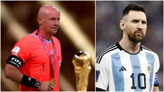 World Cup final referee fights fire with fire in brutal response over Messi's extra time goal