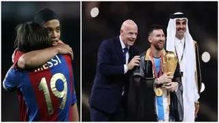World Cup 2022: Ronaldinho reacts as Lionel Messi wins 2022 Mundial