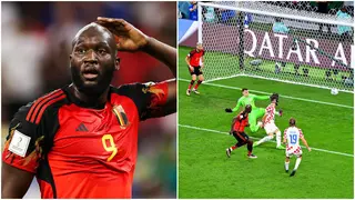 Photos show how Romelu Lukaku missed an open goal chance as Belgium crash out of World Cup