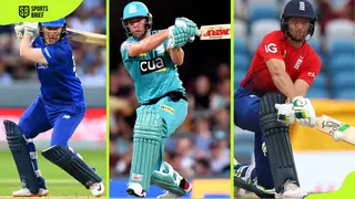 Who holds the record for the most sixes in international cricket?