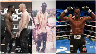 Seth Gyimah: How Ghanaian fighter went from working as a mason to becoming a professional boxer at 33