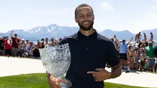 Steph Curry Drains Clutch Eagle on 18th to Win ACC Celebrity Golf Tournament in Lake Tahoe