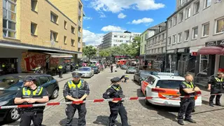 German police shoot man wielding weapons ahead of Euros match