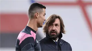 I pacified angry Ronaldo after subbing him - Pirlo defends decision