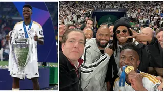 Vinicius Jr Celebrates With 'Boss' Jay Z After Winning Second UCL With Real Madrid: Video