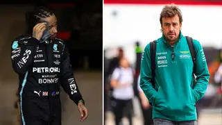 Fernando Alonso and the Formula 1 champions with the longest win drought in the sport as Lewis Hamilton hits milestone