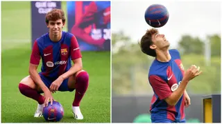 Joao Felix Shows Off Incredible Skills During Barcelona Presentation